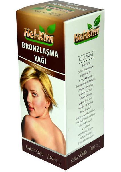 Bronzlaşma Yağı Doğal Kakao Yağı Özlü 100 cc fırsatları