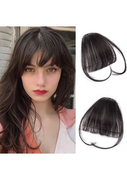 Fiber Sentetik Ince Perçem / Koyu Kestane