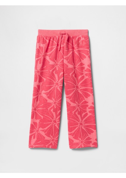 Kız Bebek Pembe Gap Logo Pull-On Jogger Eşofman Altı