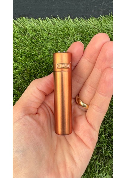 Dark Rose Gold Taşlı Çakmak