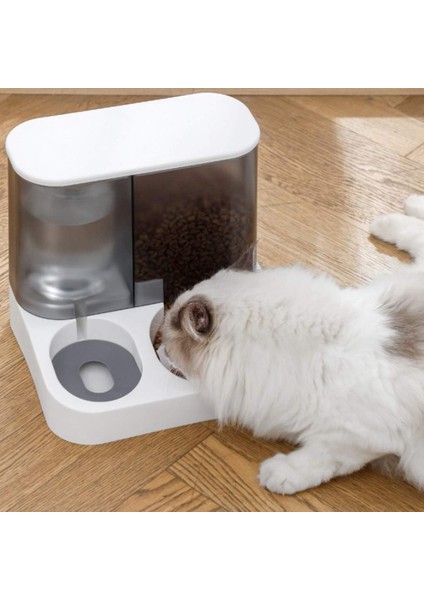 2'si 1 Arada Evcil Hayvan Kedi ve Köpek Mama ve Su Kabı fırsatları