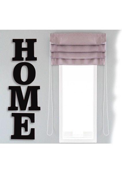 Home Yazılı 4 Lü Ahşap Duvar Dekorasyon