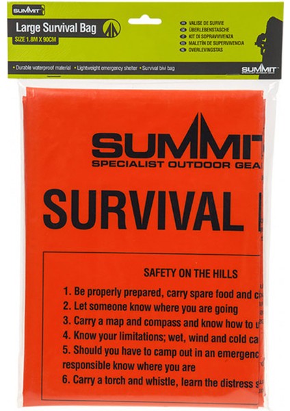 Summit 782018 Bivi Acil Durum Yaşam Çantası