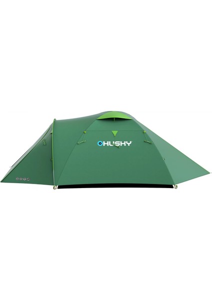 Bizon 3 Plus 3 Kişilik Çadır - Yeşil - Husky