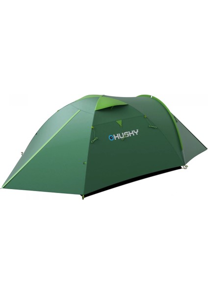 Bizon 3 Plus 3 Kişilik Çadır - Yeşil - Husky