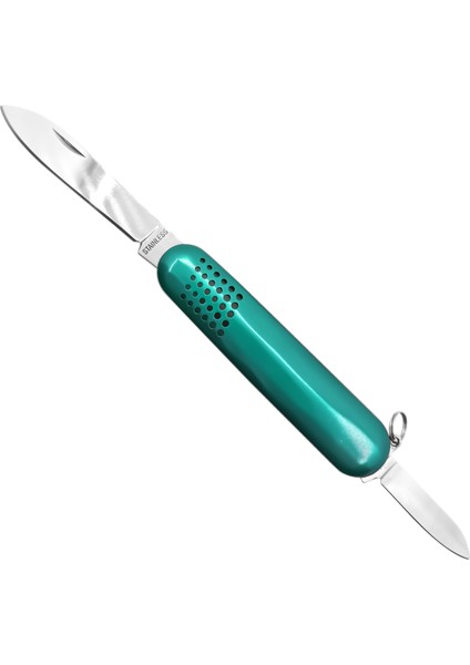 Argeus Çift Ağızlı Cep Çakısı Yeşil (K5017-30)