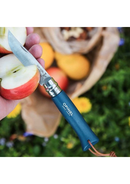 Opinel Bushwhacker Kayın Ağacı Mavi Çakı No:8 fiyatları