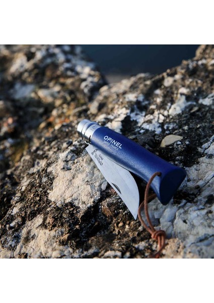 Opinel Bushwhacker Kayın Ağacı Mavi Çakı No:8 modelleri