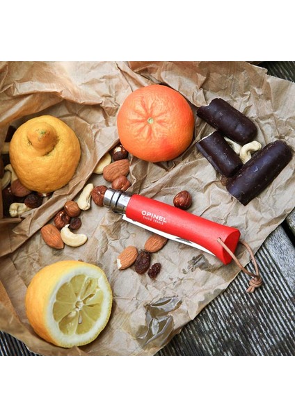 Opinel Bushwhacker Kayın Ağacı Kırmızı Çakı No:8 fiyatları