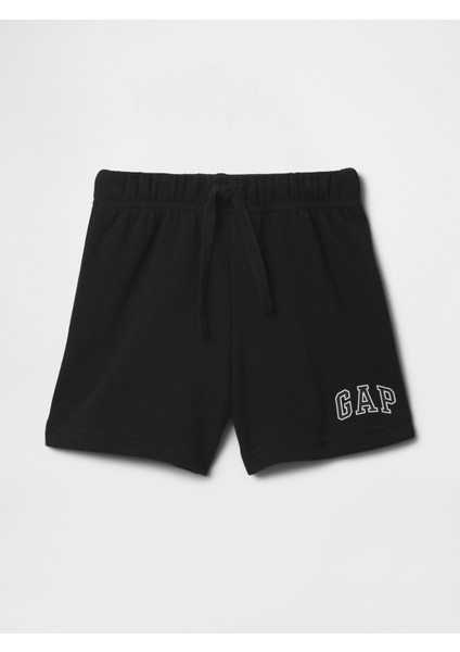 Erkek Bebek Siyah Gap Logo Pull-On Şort