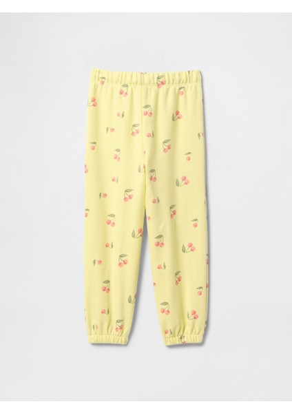 Kız Bebek Sarı Gap Logo Pull-On Jogger Eşofman Altı