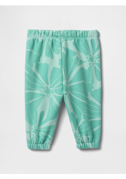 Kız Bebek Yeşil Gap Logo Pull-On Jogger Eşofman Altı