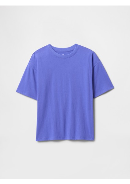 Erkek Çocuk Mavi Relaxed Original T-Shirt