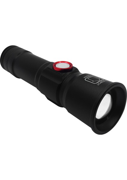 Panther USB Şarjlı Metal Zoomlu El Feneri PT-4060
