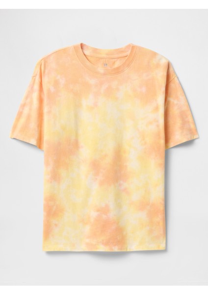 Erkek Çocuk Turuncu Relaxed Original T-Shirt