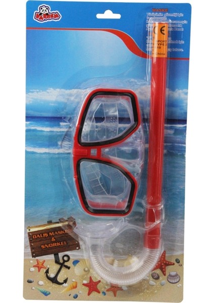 Vardem Dalış Maskesi ve Şnorkel Seti Kırmızı (SMG-M38S30) fiyatları