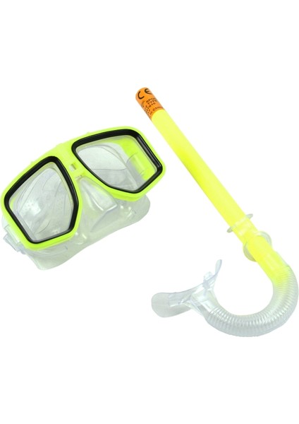 Dalış Maskesi ve Şnorkel Seti Yeşil (SMG-M38S30)