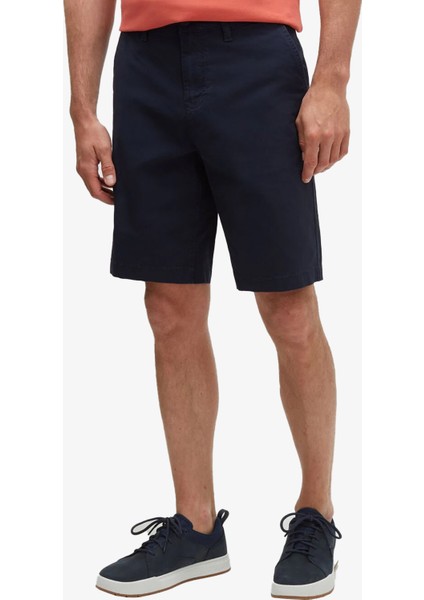 Claremont Poplin Chino Short Erkek Lacivert Şort TB0A5U2K4331