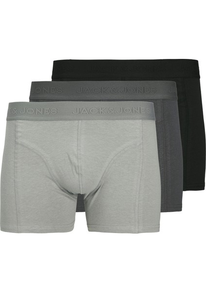 Jacordınary Trunks 3 Pack Noos Erkek Siyah Boxer 12275575-02