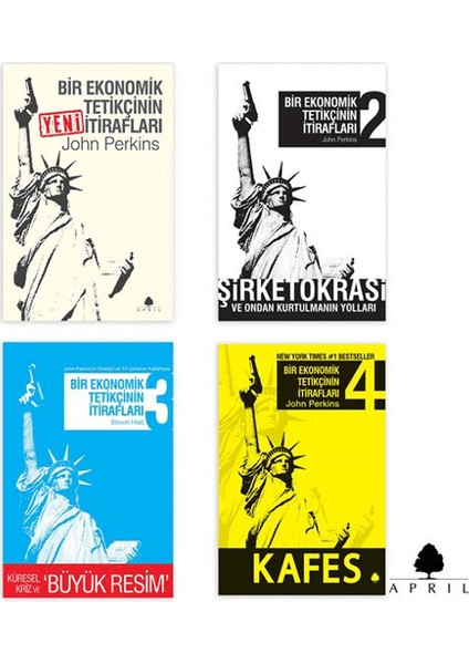 Bir Ekonomik Tetikçinin İtirafları Seti (4 Kitap)