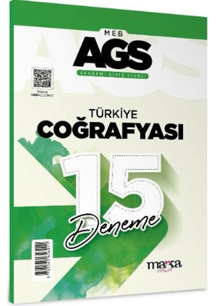 Ags Türkiye Coğrafyası 15 Deneme