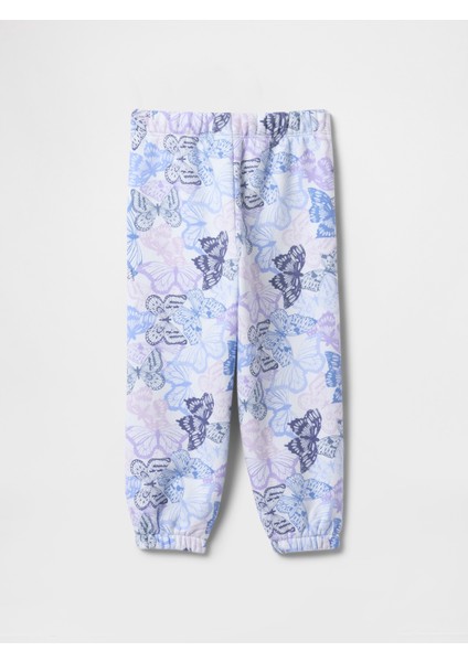 Kız Bebek Mavi Gap Logo Pull-On Jogger Eşofman Altı modelleri