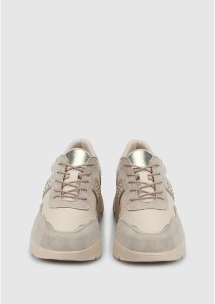 Bej Kadın Sneaker