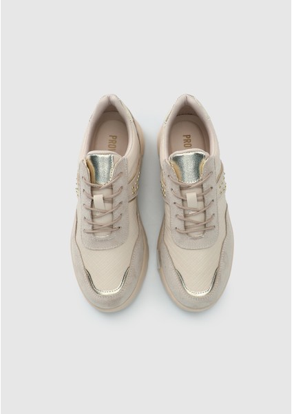 Bej Kadın Sneaker