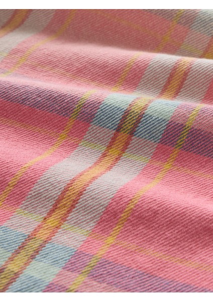 Erkek Pembe Sunwashed Twill Oversize Gömlek