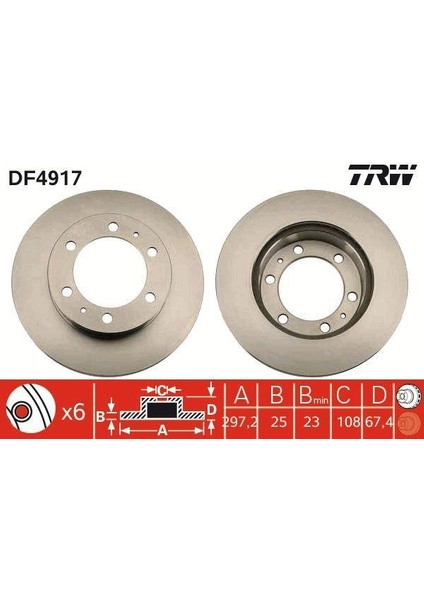 Ön Fren Aynası Hava Kanallı Hılux Iıı Pıck-Up 2.5 D 4x4 05 2.5 D-4d 4x4-3.0 D-4d 4x4 07