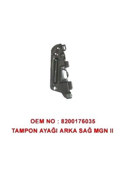 Arka Tampon Tutturucu Sağ Mgn Iı