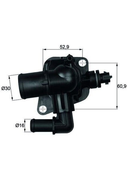 Termostat 88 Astra J-Corsa D-Corsa E-Merıva B-Combo D 1.3 A13DTC-DTE B13DTC-DTE Doblo-Fıorıno- Panda-Punto-Egea Qubo 1.3d Multıjet 10 Bıpper-Nem0 1.3 Euro 5 Suzukı Swıft