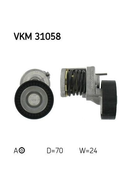Alternatör Gergi Kiti Kütüklü Caddy Iıı 10 Golf V-Vı 07 Passat 05 1.6-2.0 Tdi 534016410