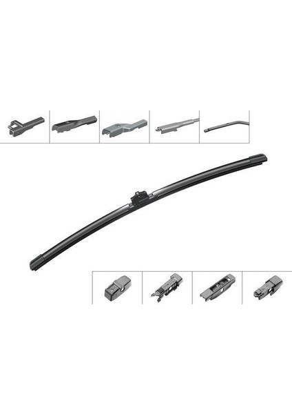 Aerotwin Plus Tekli Silecek - 450 mm Şeffaf Paket Ap 450 U