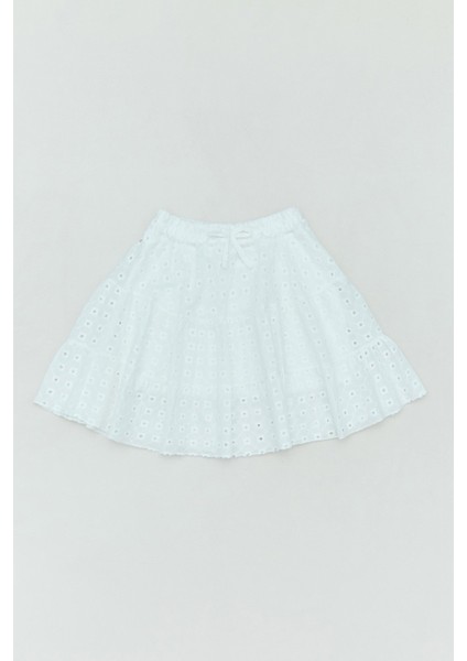 Kuşgözü Detaylı 23 Nisan Kız Çocuk Etek