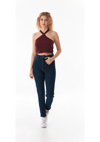 Basic Çapraz Askılı Bluz