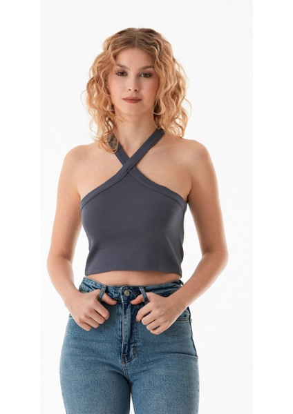 Basic Çapraz Askılı Bluz modelleri