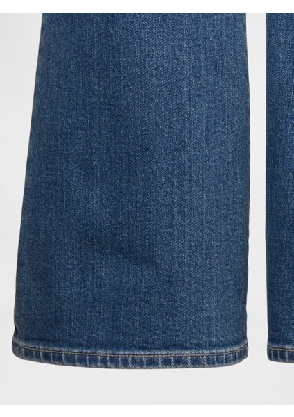 Kadın Mavi High Rise '70S Flare Jean Pantolon fiyatları