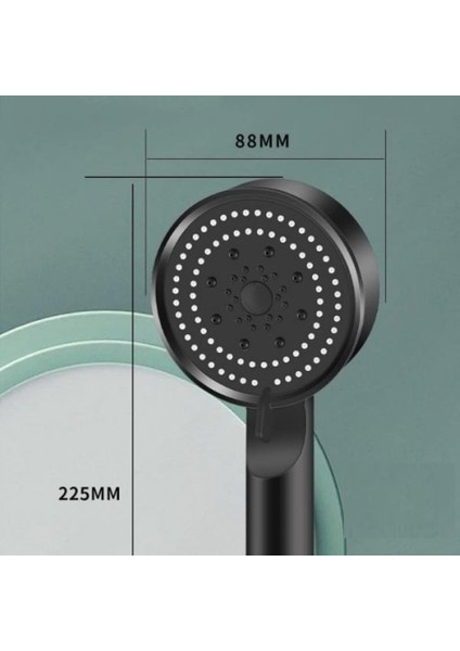 Banyo Keyfi İçin 5 Fonksiyonlu Duş Başlığı