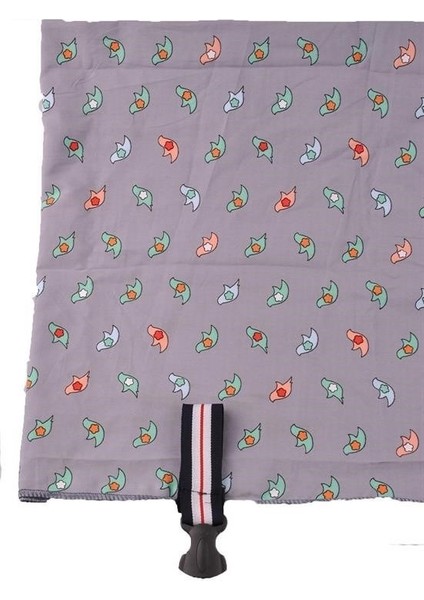 Bebek Mama Keyfi Için Kuş Motif Koruyucu Emzirme Önlüğü