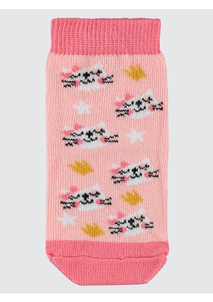Kız Bebek 3'lü Çorap Set 6-18 Ay Pembe