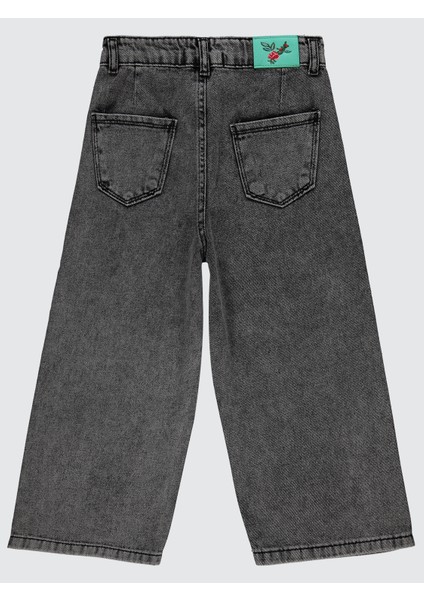 Kız Çocuk Pantolon 6-9 Yaş Füme
