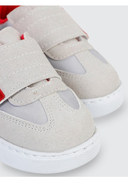 Erkek Çocuk Spor Ayakkabı 21-25 Numara Gri-Kırmızı fırsatları