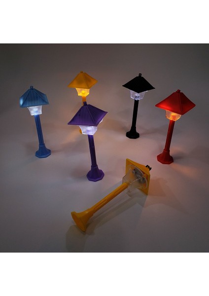 Büro Bahçe Aydınlatması İçin Çift Renk Yanan Işıklı Teraryum Dekor Obje Sokak Lambası fiyatları