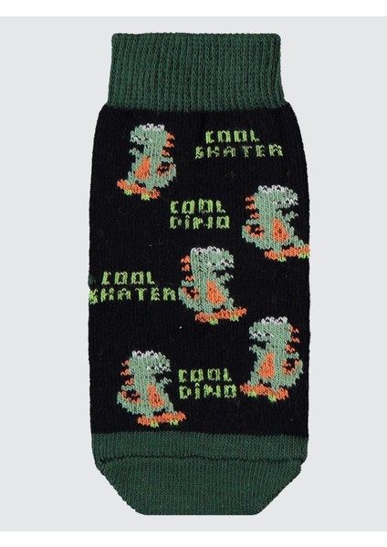 Erkek Bebek 3'lü Çorap Set 6-18 Ay Yeşil fırsatları