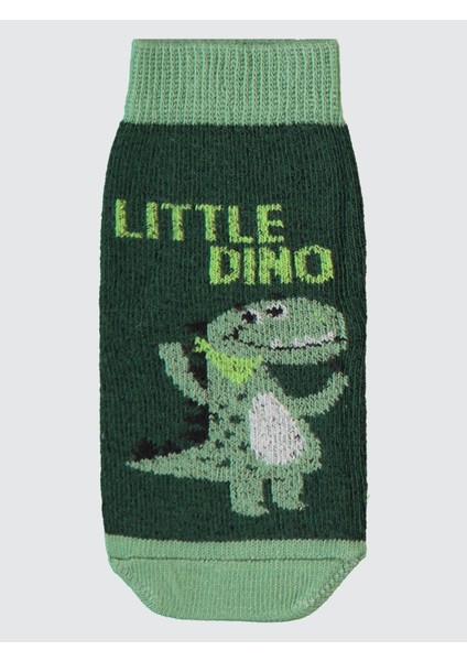 Erkek Bebek 3'lü Çorap Set 6-18 Ay Yeşil indirimleri