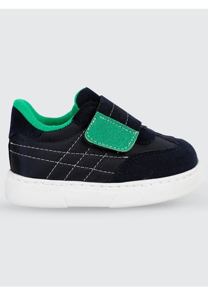 Erkek Çocuk Spor Ayakkabı 21-25 Numara Lacivert-Yeşil
