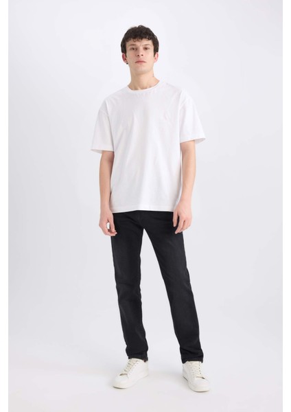 Sergio Regular Fit Normal Kalıp Normal Bel Boru Paça Jean Pantolon D7335AX25SP