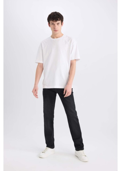 Sergio Regular Fit Normal Kalıp Normal Bel Boru Paça Jean Pantolon D7335AX25SP
