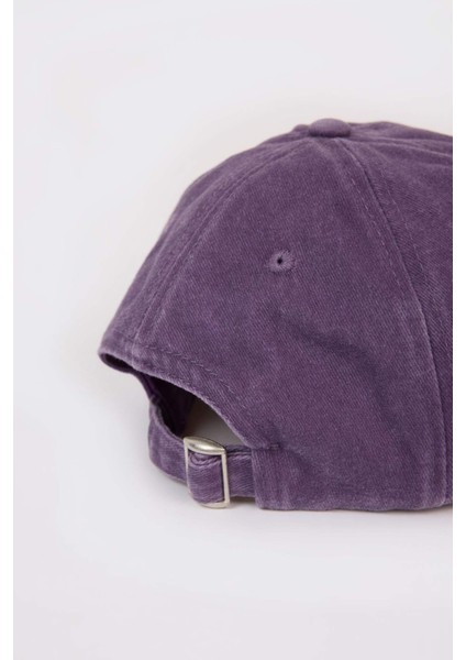 Kız Çocuk Nakışlı Pamuklu Cap Şapka D5319A825SM